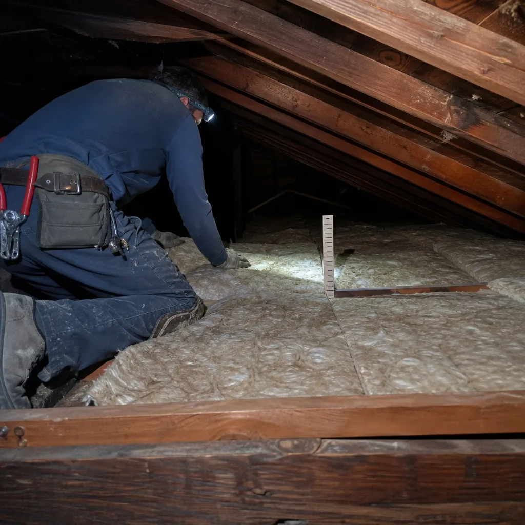 Attic Insulation Replacement